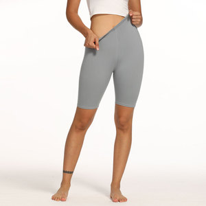 High Waist Breathable Jogging <b>Shorts</b> Women Plus Size Gym Sportswear Custom Logo Button <b>Decorations</b> Streetwear Women's <b>Shorts</b> - Product Image 5