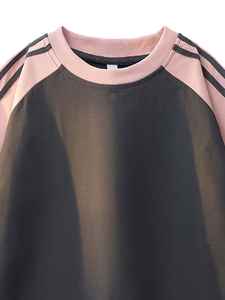 T-shirt pour homme à épaules tombantes de qualité supérieure, 100% coton, taille plus, col rond, manches courtes, respirant, décontracté pour l'été - Product Image 5