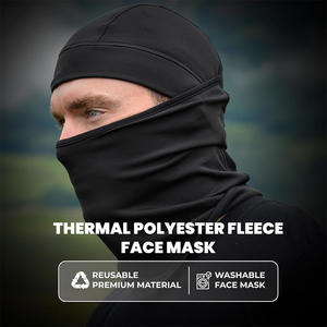 Masque de cagoule chaud avec logo personnalisé pour les sports d'hiver et les activités de plein air Tissu respirant pour la moto et la pêche - Product Image 5