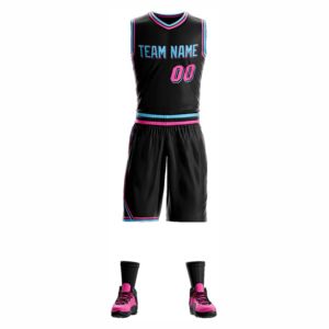 Uniforme d'équipe de basketball unisexe été 2025 à séchage rapide, meilleure qualité, ensemble d'uniformes de basketball de qualité supérieure, sublimation - Product Image 1
