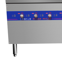 Cuisinière électrique professionnelle à 8 brûleurs à induction pour marmites en terre cuite, robuste, multi-postes, en acier inoxydable 201/304, pour la restauration