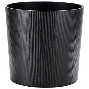 Poubelle en acier galvanisé artisanale, finition noire lisse, couleur et taille personnalisées, conçue pour les intérieurs décoratifs, fonctionnelle - Product Image 4