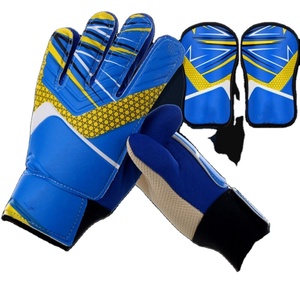 Gants de gardien de but de football en cuir respirant Équipement de gardien de but de football - Product Image 1