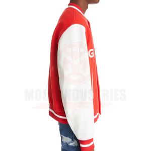 แจ็คเก็ตเบสบอลแบบมีแขนไหมพรมปักลายเชนิลล์  แบบยูนิเซ็กส์ สไตล์ไฮสตรีท กันน้ำ กันลม สำหรับฤดูหนาว - Product Image 2