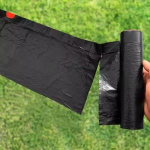 Logotipo personalizado varios colores 100% bolsas de basura biodegradables para exteriores control de olores del hogar bolsa de basura de almidón de maíz - Product Image 6