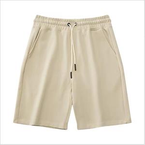 Shorts en molleton 100 % coton pour hommes, très vendus, doux, respirants, streetwear d'été, coupe de course, vêtements de détente, OEM personnalisé, vente en gros - Product Image 5