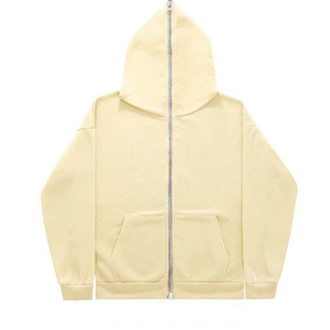 2025 nuevo diseño gran oferta personalizable bordado de gran tamaño de cara completa pulóver con capucha de alta calidad 100% algodón polar invierno - Product Image 4