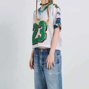 ชุดกีฬาเสื้อกีฬาสำหรับผู้ชายเสื้อครอป Boxy แบบตาข่ายระบายอากาศได้ชุดเสื้อกีฬาแบบสั้นผลิตตามสั่ง - Product Image 4