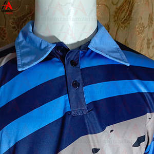 Golf de alta calidad para hombres, camisetas de Polo, 100% poliéster, diseño personalizado, transpirable, informal, patrón sólido, para hombres, camisetas de Polo - Product Image 6