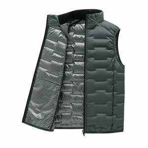 Gilets pour hommes, col montant confortable, sans manches, Ryan Pro Gear, gilet matelassé de haute qualité, prix de gros - Product Image 3