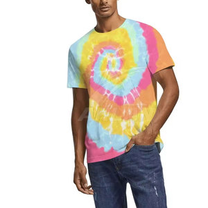 T-shirts Tie-Dye Respirants et Durables en Tissu de Haute Qualité – Dernière Collection en Gros - Product Image 4