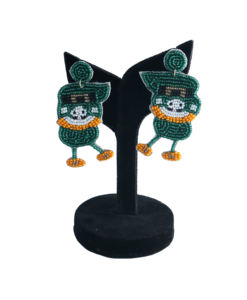 Pendientes de Botón con Cuentas, Diseño de Dibujos Animados, Fabricante de Joyería Personalizada, Venta al por Mayor Competitiva, Pendientes para Mujeres y Niñas - Product Image 4