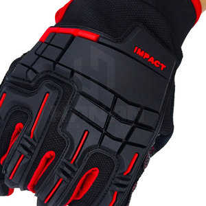 Gants de mécanicien industriel en gros avec paume renforcée, ajustement flexible et caractéristiques anti-vibration - Product Image 5
