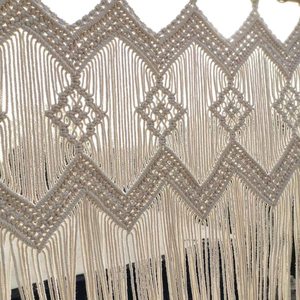 Macrame Door Curtain, Handmade Macrame Window Curtain , Outdoor Backyard Party Home Decor OEM Made in Vietnam - Product Image 5