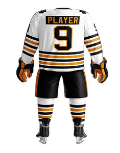 Vente en gros uniforme de hockey sur glace à séchage rapide 100% polyester confortable bas quantité minimale de commande vêtements de sport uniforme de hockey sur glace à bas quantité minimale de commande - Product Image 3