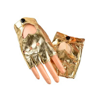 Gants de pole dance mi-doigts personnalisés pour adultes unisexes, polyester/spandex/latex, logo et tailles personnalisés, vêtements de danse de performance