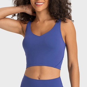 Premium Spandex Nylon Breathable Bra New Casual Plain Women's Bra 2025 Stylish Women's Sports Bra - Product Image 3