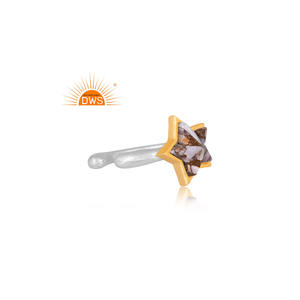 Best Selling Fine Sterling Silver Mojave Copper Ethiopian Opal Gemstone Ear <b>Cuff</b> <b>Earring</b> Custom Jewelry Manufacturer - Product Image 3