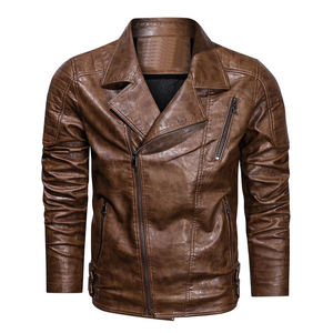 Chaqueta de Cuero para Hombre, Prenda Exterior de Moda Premium Diseñada para Brindar Calidez, Comodidad y Uso Diario a Largo Plazo - Product Image 1