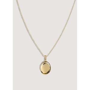 Maison Cultural Collectible Oval <b>Locket</b> Elegant Jewelry Piece - Product Image 5