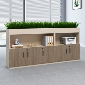 Fashion Industrial Commercial Furniture Office Filling Storage Cabinet <b>Bookcase</b> School Home Office Combination Storage Melamine - Product Image 5