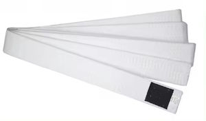 Ceintures d'entraînement aux arts martiaux taille personnalisée Ceintures de karaté pour le taekwondo et le judo - Product Image 2