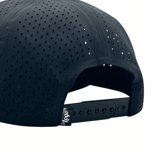 Fabricant de chapeaux du Vietnam 5 panneaux avec logo personnalisé Casquettes de baseball de sport Gorras Waterproof Quick Dry Laser Cut Hole Golf - Product Image 3