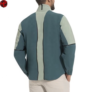 Full Zip Durable Waterproof Hiking Rain Jacket Performance Waterproof Cycling Rain Jacket Pullover Windbreaker <b>Raincoat</b> Quarter - Product Image 4