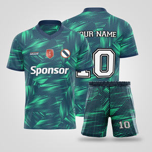 Ropa de fútbol personalizada de alta calidad, ropa de equipo de tela transpirable, ropa deportiva de fútbol para hombres, conjunto de Jersey hecho en Vietnam - Product Image 2