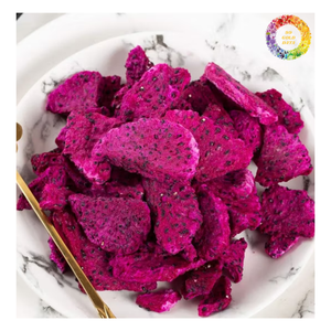 Fruit du dragon lyophilisé, 100% collation de fruit du dragon lyophilisé rouge/blanc naturel, fruits du dragon lyophilisés tranchés pour l'exportation - Product Image 6