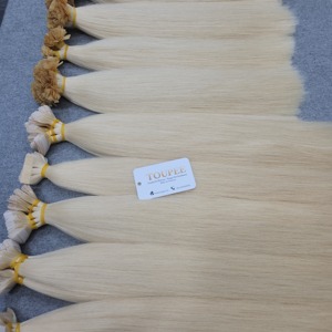 Extensions de cheveux vietnamiens Premium Dream Hair T03, 100% cheveux humains vierges, lisses naturels, ondulés, super double drawn, pointe plate - Product Image 1