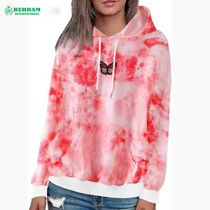 Prix de gros – Nouveauté : Sweat à capuche unisexe en molleton 100 % coton brodé, écologique, en French Terry – Collection Pulls et Sweat-shirts - Product Image 4