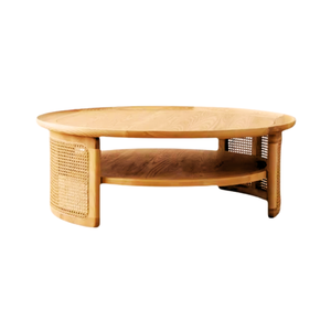 Mesa de ratán natural, entrega rápida, muebles vintage hechos a mano de mimbre y Ratán, logotipo personalizado, fabricante de Vietnam - Product Image 4