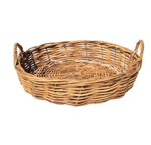 Designer <b>Rattan</b> Basket Handmade Woven <b>Storage</b> for Fruits Snacks Laundry Toys Kitchen Tabletop Gift Decorative Use From India - Product Image 6