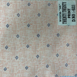 ผ้าพิมพ์ลาย Twentytwenty คุณภาพพรีเมียม ผลิตจากผ้าโพลีคอตตอน สำหรับส่งออกต่างประเทศ เหมาะสำหรับทำเสื้อเชิ้ตและชุดเดรส - Product Image 1