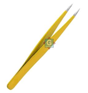 Pinzas para cejas de alta calidad Pinzas puntiagudas para depilación de cejas DE BELLEZA DE ACERO INOXIDABLE - Product Image 2
