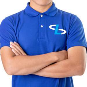 Polo Slim Fit Golf pour homme, personnalisation de couleur unie à manches courtes en matériau pur anti-rides personnalisé - Product Image 4