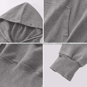 Sweat-shirt à capuche zippé pour femme, manches longues, épaules tombantes, ample, vêtement d'extérieur - Product Image 6