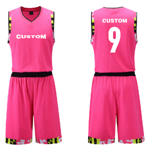 ชุดบาสเก็ตบอลแบบยูนิเซ็กซ์ คุณภาพสูง สไตล์ใหม่ รับสกรีนโลโก้ ระบายอากาศได้ดี ชุดกีฬา เสื้อเจอร์ซีย์ กางเกงขาสั้น แบบซับลิเมชั่น - Product Image 1