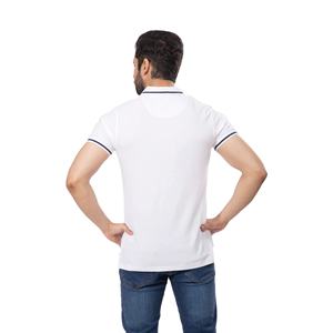 T-shirt d'été uni 100% coton, de haute qualité, personnalisé, Logo imprimé, pour homme, blanc, uni, grande taille - Product Image 3