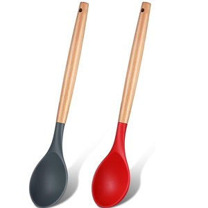 100% cuillère en bois naturel et résine pour ustensiles de cuisine et table à manger et Offre Spéciale d'articles décoratifs de table de restaurant - Product Image 4