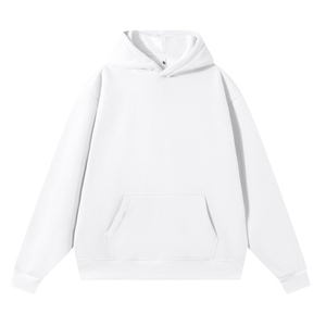 Sudadera con Capucha Gruesa de Algodón de Alta Calidad de 500 GSM, Lisa, Pesada, Extra Grande, Sin Cordones, Unisex, con Logotipo Personalizado, Talla Grande para Hombre - Product Image 6