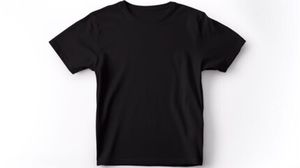 เสื้อยืดผ้าฝ้ายผู้ชายไซส์ใหญ่พิเศษคอกลมแขนสั้นทรงหลวมดีไซน์ว่างเปล่าทนทานงานตามสั่ง - Product Image 4