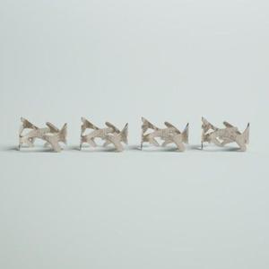 Servilleteros de acero inoxidable con artesanía refinada e ideales para ocasiones formales como bodas o reuniones navideñas - Product Image 3