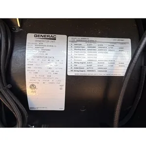 Groupe électrogène diesel triphasé 30 kW 480 V, groupe électrogène industriel fermé, alimentation de secours commerciale - Product Image 5