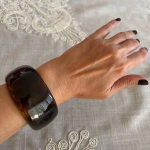 Bracelets et joncs en résine pour femmes, nouvelle collection, bijoux de style ange pour les fêtes et les mariages, haute qualité - Product Image 1