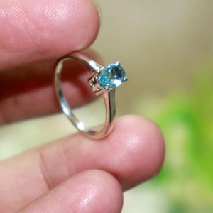 Solid 925 Silver <b>Ring</b> Women Trendy Jewelry Gift for anniversary - Product Image 1