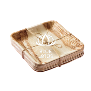 Fabriqué à la main meilleure vente léger jetable feuille de palmier assiette voyage pratique pour les pique-niques Camping repas en plein air Mme Cherish - Product Image 1