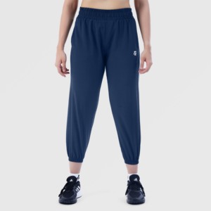 Pantalones ActiveStride 7/8 Azul Marino, Corte Ajustado, Transpirables, Diseño de Cintura Media para Otoño - Product Image 1