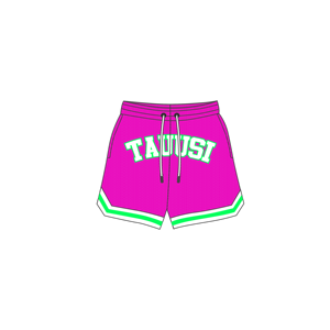 Vente en gros 2025 Short de plage en maille de polyester d'été pour hommes Custom New Designer 5 pouces Tonal-Green Beachwear - Product Image 1